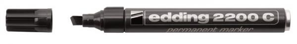 EDDING Permanentný popisovač "2200", čierny 1