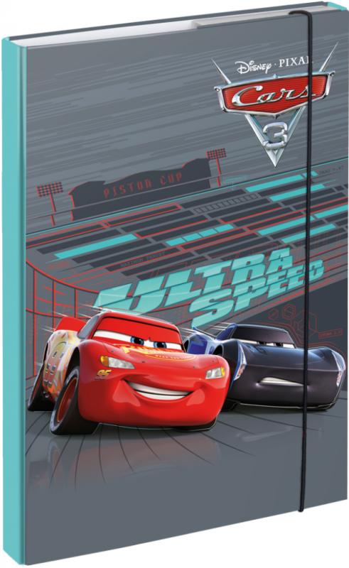 Dosky na školské zošity A4 Cars 3