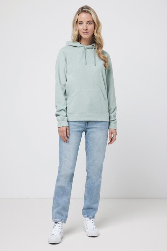 Micro fleece mikina IQONIQ Trivor z recykl. polyesteru Iceberg green XL 9