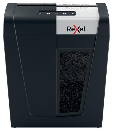 Skartovací stroj, mikrokonfetti, 4 listy, REXEL, "Secure MC4" 1