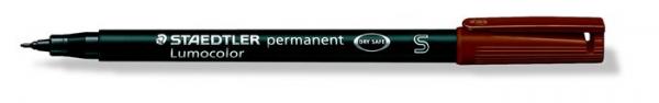 Permanentný popisovač, OHP, 0,4 mm, STAEDTLER "313 S", hnedý 2