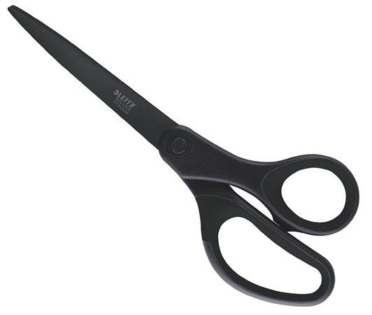 Nožnice, kancelárske, neprilnavé, 20,5 cm, LEITZ "Titán", čierne 1