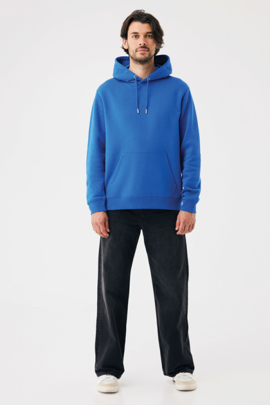 IQONIQ Joshua Unisex mikina s kapucňou z rec. bavlny kráľovská modrá XL 6