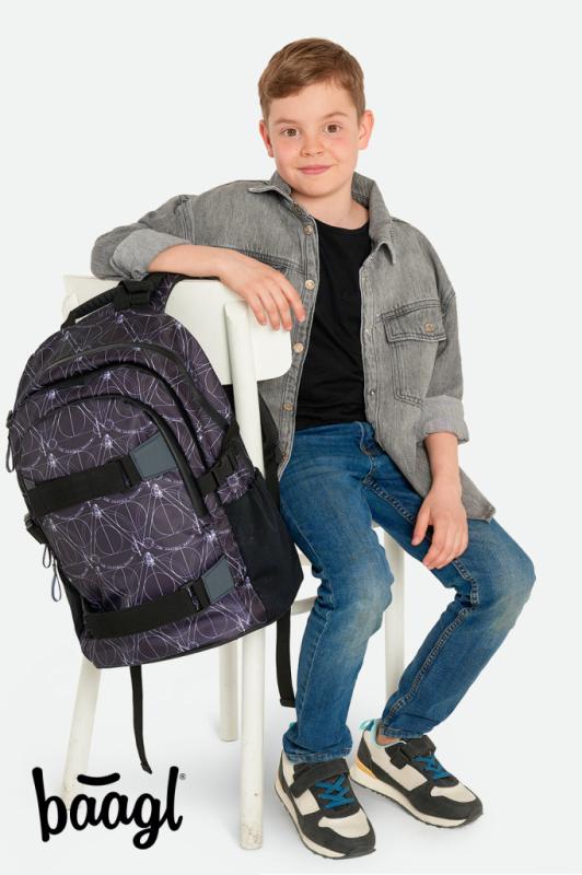 BAAGL SET 3 Skate Harry Potter Relikvia smrti: batoh, peračník, vrecko 10