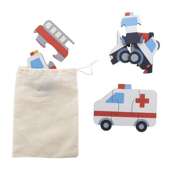 Zoofrik logická hra, vozidlá 1