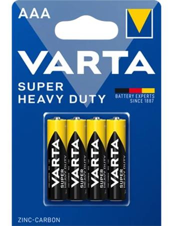 Batéria, AAA mikro, 4 ks, VARTA "Super Heavy Duty" 1