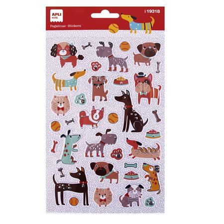 Nálepky, APLI Kids "Stickers", pes 1
