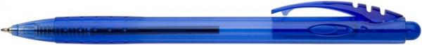 Gélové pero, 0,5 mm, stláčací mechanizmus, ICO "Gel-X", modré 1