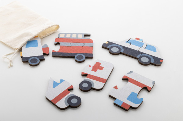 Zoofrik logická hra, vozidlá 3