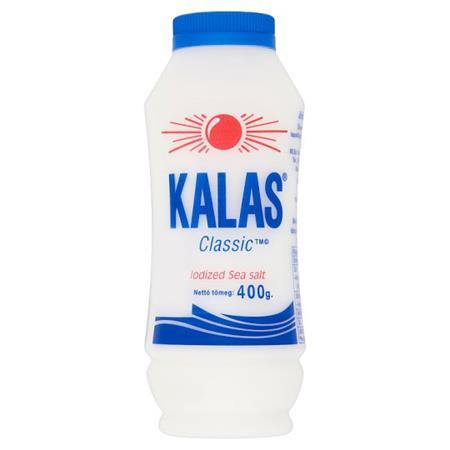 . Morská soľ, v soľničke, 400 g, "Kalas"