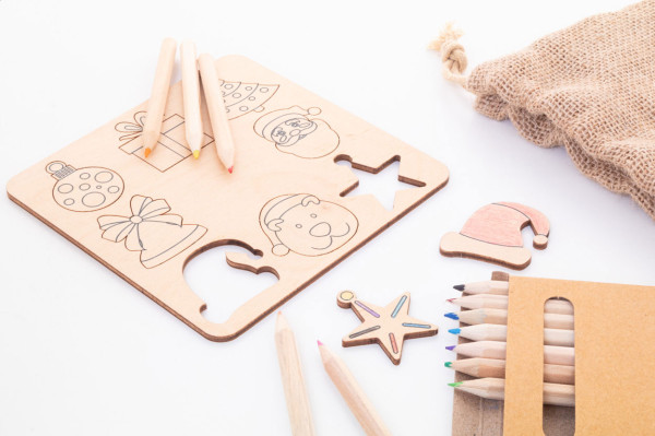 Ravya hra na vyfarbenie na prispôsobenie vianočných tvarov 5