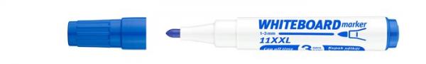 Popisovač na tabule a flipchartové tabule, 1-3 mm, kužeľový hrot, ICO "Plan 11 XXL", modrý 1