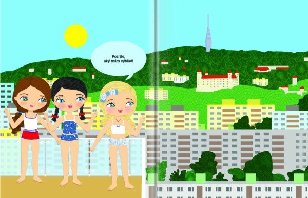 Šaty pre NINU ─ Kniha samolepiek 3