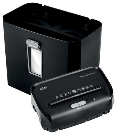 Skartovací stroj, pásiky, 8 listov, REXEL "ProMax QS PRS812" 2