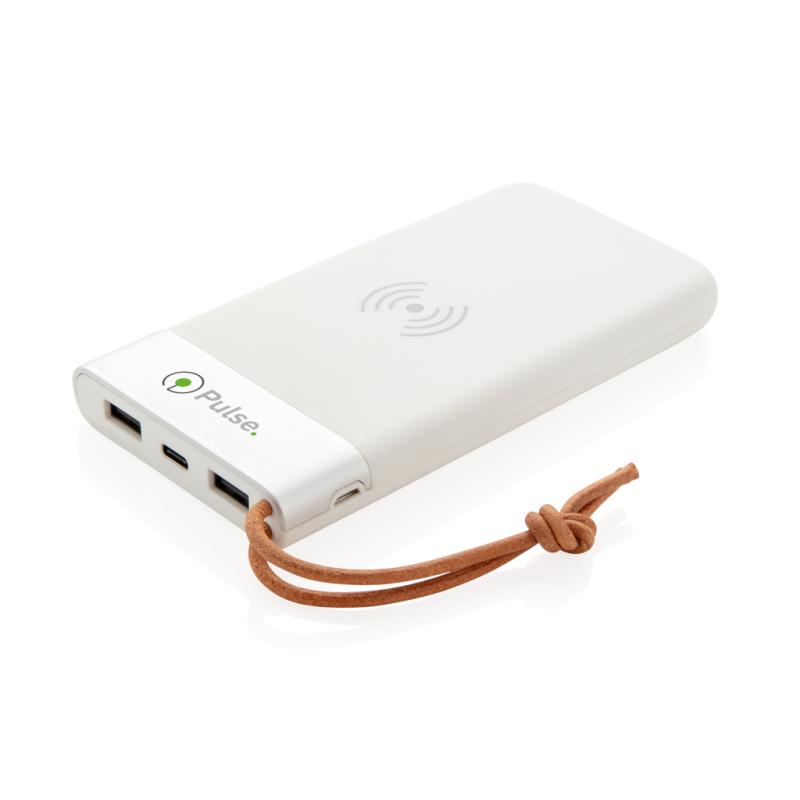 Bezdrôtová powerbanka Aria 8 000 mAh 5W biela 7