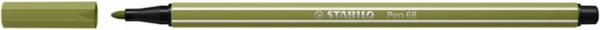 Fixka, 1 mm, STABILO "Pen 68", bahenná zelená 1
