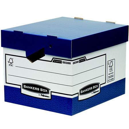 Archívny kontajner, kartónový, ergonomický úchyt, "BANKERS BOX® by FELLOWES®" 1