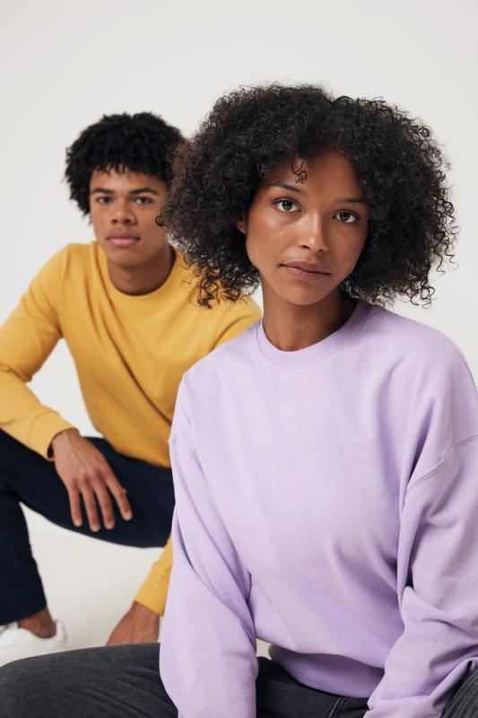 Mikina IQONIQ Kruger relaxed fit z recykl. bavlny lavender XXL 6