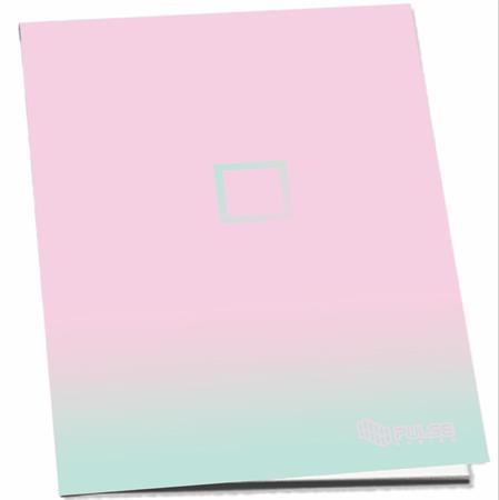 Zošit, A5, štvorčekový, 52 listov, PULSE "Pastel Colours" 2