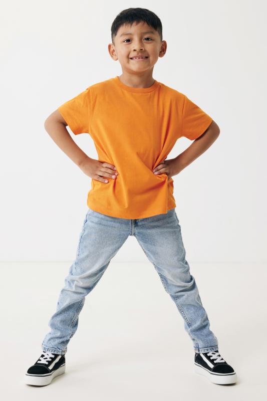 Detské tričko IQONIQ Koli z recykl. bavlny oranžová 13-14r (158-164cm) 8