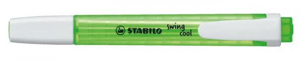 Zvýrazňovač, 1-4 mm, STABILO "Swing Cool", zelený