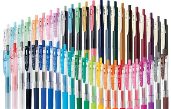 Gélové pero, 0,33 mm, stláčací mechanizmus, ZEBRA "Sarasa Clip", sivé 5