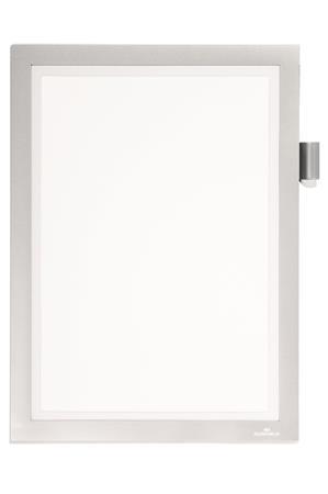 Informačný panel, A4, samolepiaci, na písanie poznámok, DURABLE DURAFRAME® "NOTE", striebo 1