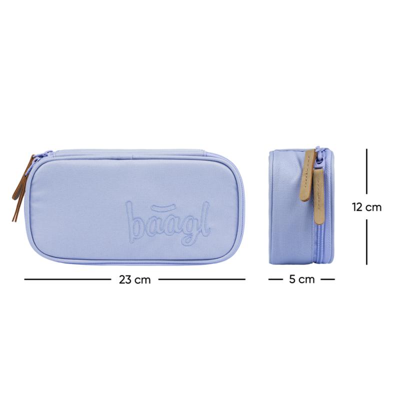 BAAGL Školský peračník etui Lilac 3