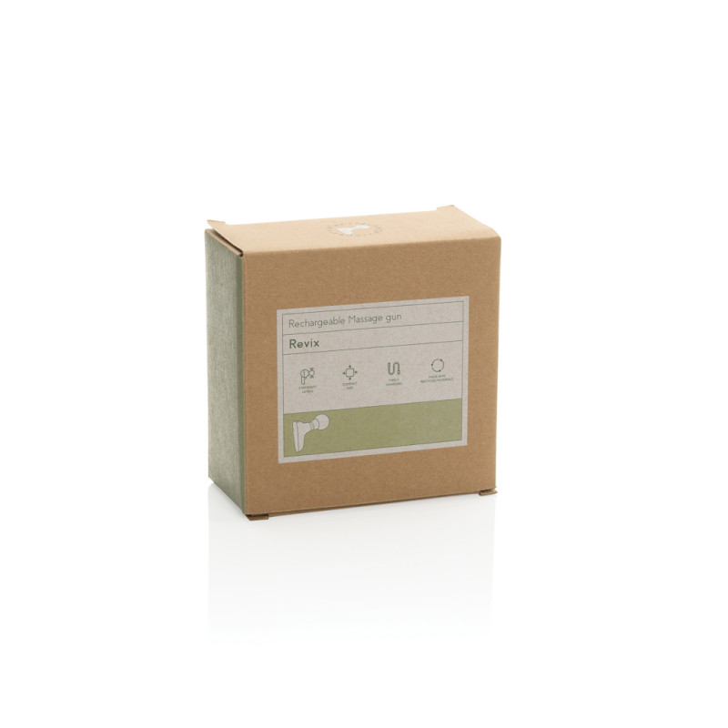 Revix RCS recyklovaná plastová masážna pištoľ čierna 8