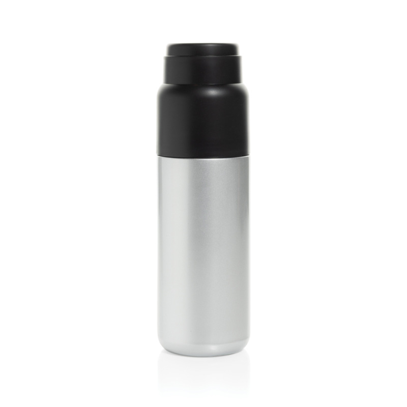Thermocup RCS termosku z recykl. materiálov s pohárom 500ml strieborná 2