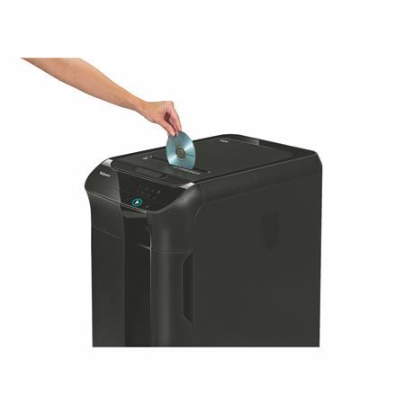 Skartovací stroj, konfety, 500 listov, FELLOWES "AutoMax™ 550C" 4