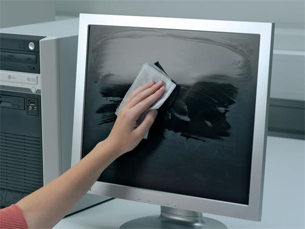 Čistiace utierky na monitory, 100 ks, DURABLE "SCREENCLEAN® BOX 100" 4