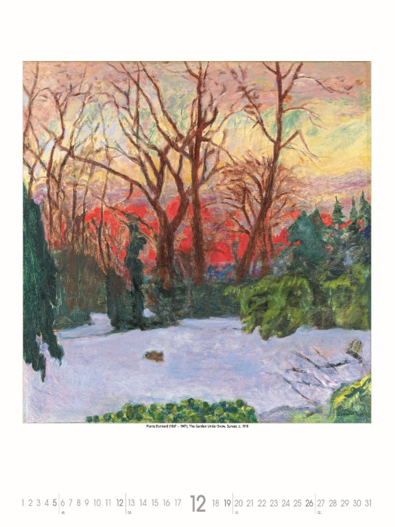 Nástenný kalendár Gardens Impressionism 2027 13
