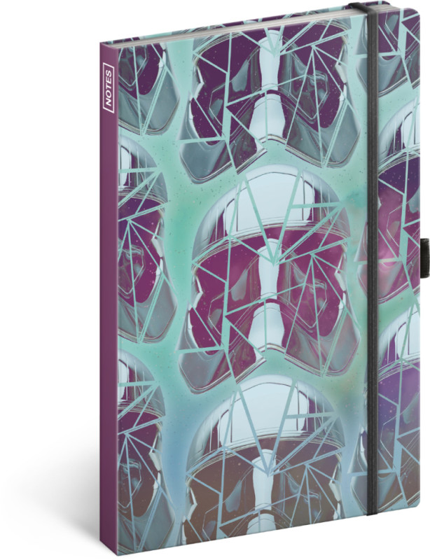 NOTIQUE Notes Star Wars, linajkovaný, 13 x 21 cm