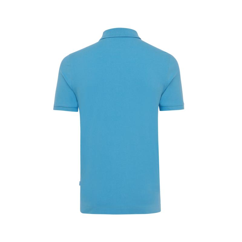Polo tričko IQONIQ Yosemite z recykl. bavlny tranquil blue XS 2