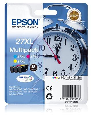 T27154010 náplň multipack do tlačiarní Workforce 3620DWF,7110DTW, EPSON, c+m+y,31,2 ml 1