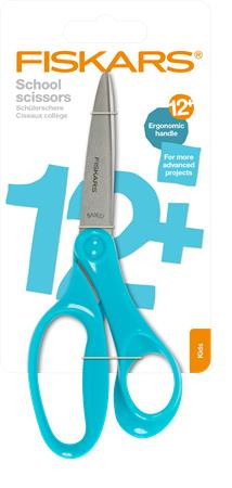 Nožnice, školské, 18 cm, FISKARS, tyrkysové 2