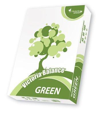 Kancelársky papier, recyklovaný, A4, 80 g, VICTORIA "Balance Green" 2