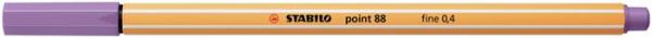 Liner, 0,4 mm, STABILO "Point 88", sivo fialová 2