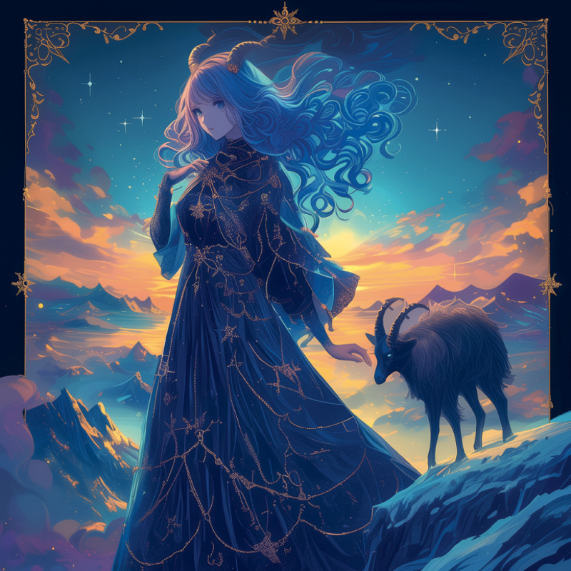 NOTIQUE Poznámkový kalendár Anime Zodiac 2027, 30 x 30 cm 2