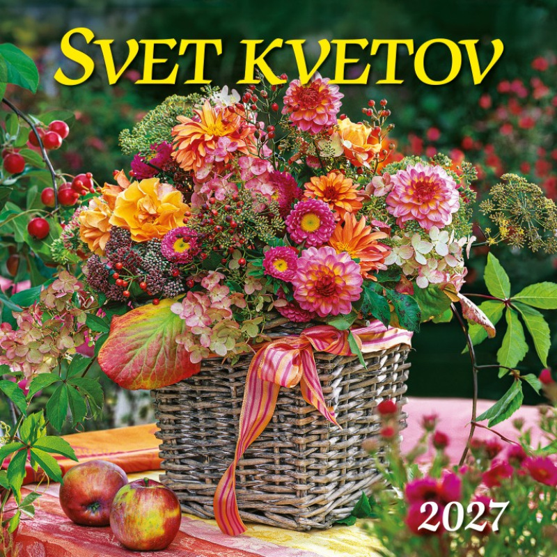 Nástenný kalendár Svet kvetov 2027 1