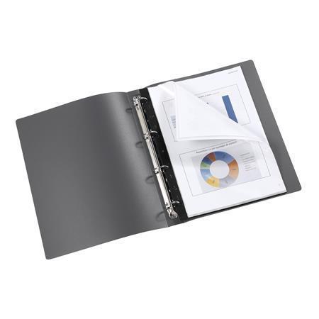 Prezentačná doska, 20 vreciek, A4, VIQUEL, čierna 4