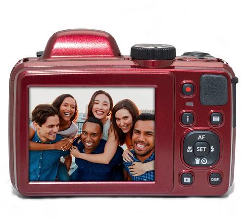 Fotoaparát, digitálny, KODAK "Pixpro AZ405", červená 2