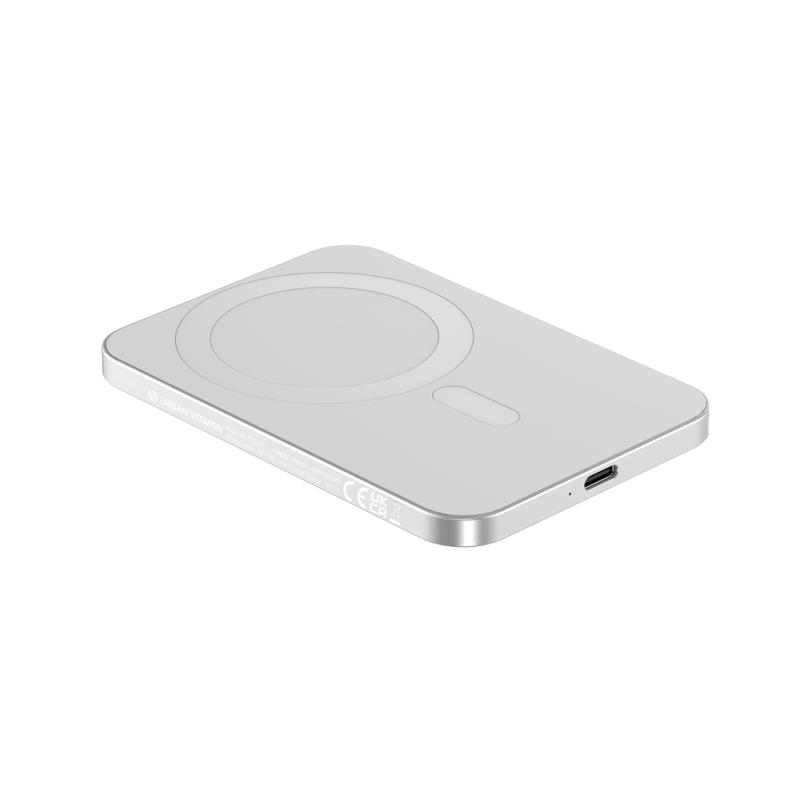 Powerbanka 3000mAh Urban Vitamin Burbank z RCS alu a plastu strieborná 1