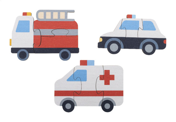 Zoofrik logická hra, vozidlá 2