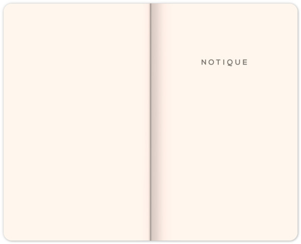 NOTIQUE Notes Priatelia, linajkovaný, 13 x 21 cm 2