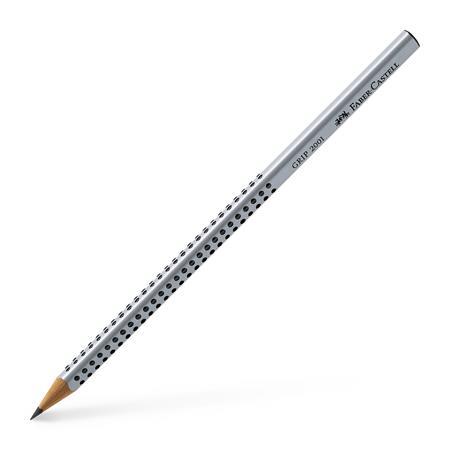 Grafitová ceruzka, H, trojhranná, FABER-CASTELL "Grip 2001" 1