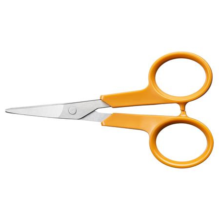 Nožnice na látky, 10 cm, ohnuté, FISKARS "Classic", oranžové 1