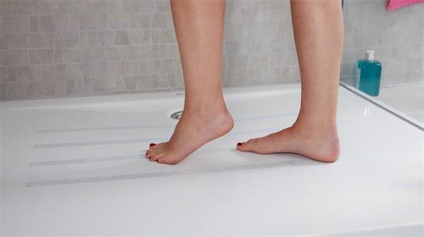 Protišmyková páska, do kúpeľne, 25 mm x 5 m, TESA "Anti-Slip", priehľadná 3