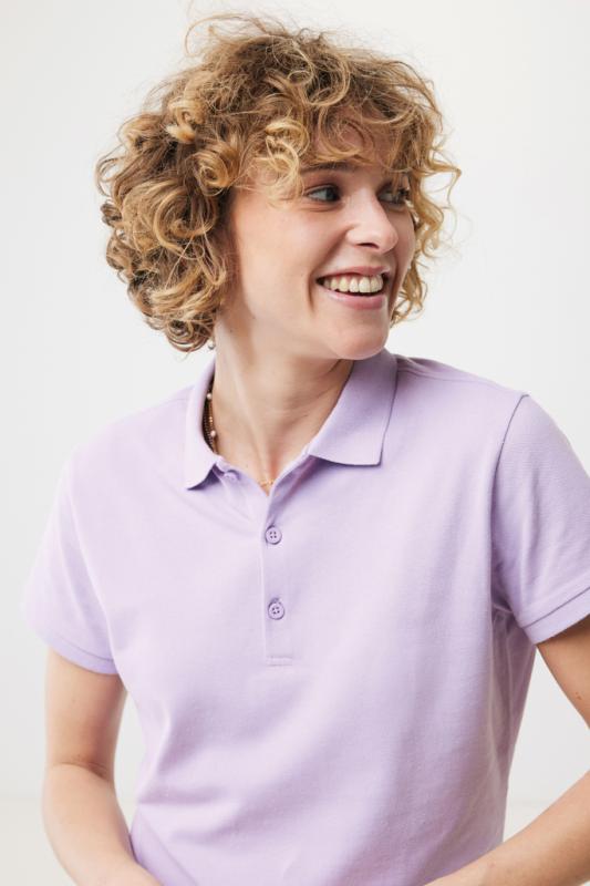 Dámske polo tričko IQONIQ Yosemite z recykl. bavlny lavender S 8